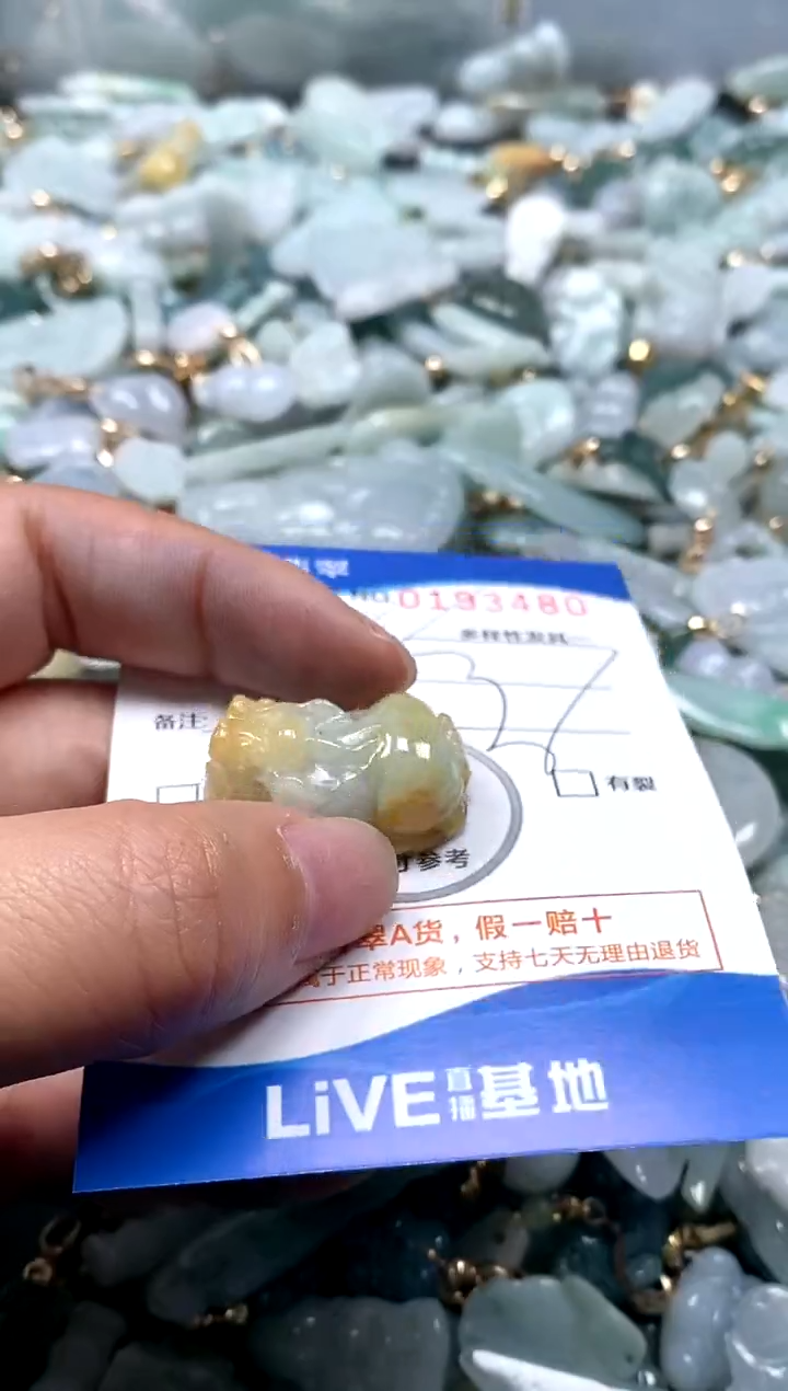 【闪购商品】翡翠颈饰未镶嵌闪购商品0193480