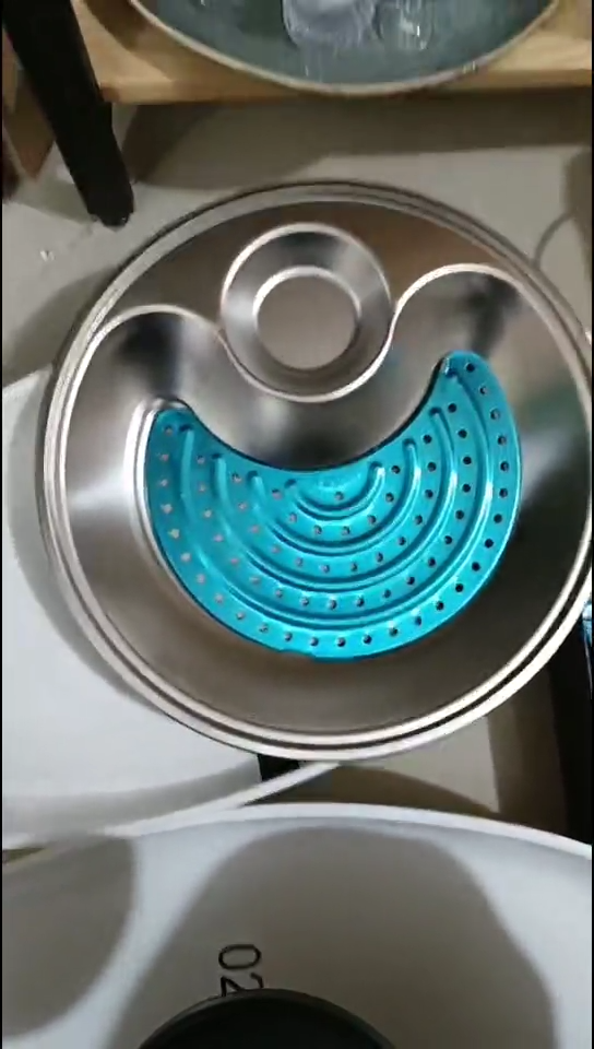 【闪购商品】瓷不锈钢饺子盘2个装