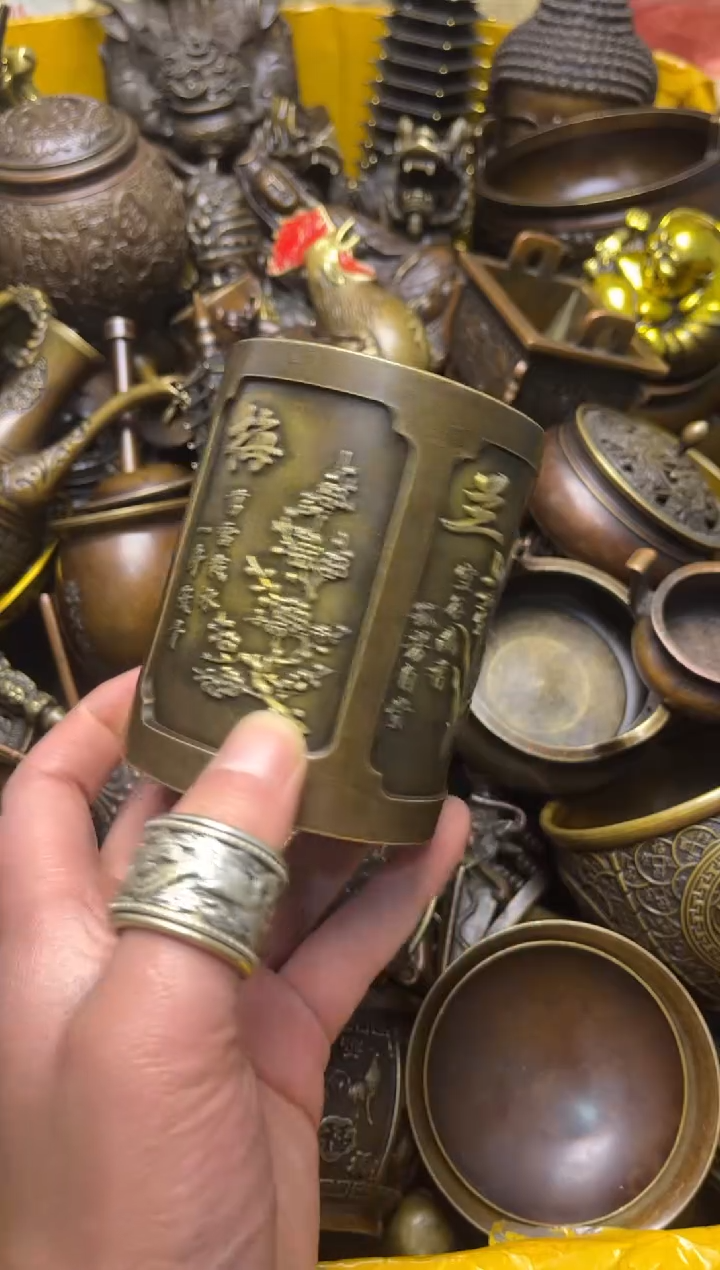 精美铜器，点击下单