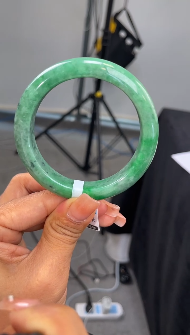 未镶嵌手镯翡翠退货标签需完好-173