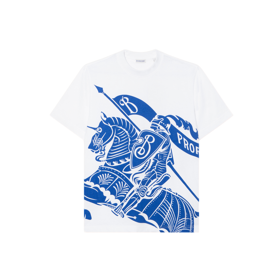 未使用 BURBERRY/博柏利 图案印花圆领套头短袖T恤HXX-0012