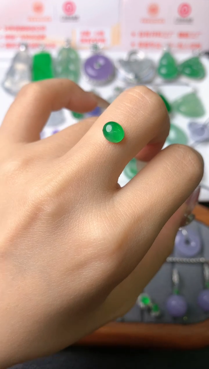 【闪购商品】定制翡翠未镶嵌裸石（镶嵌定制）