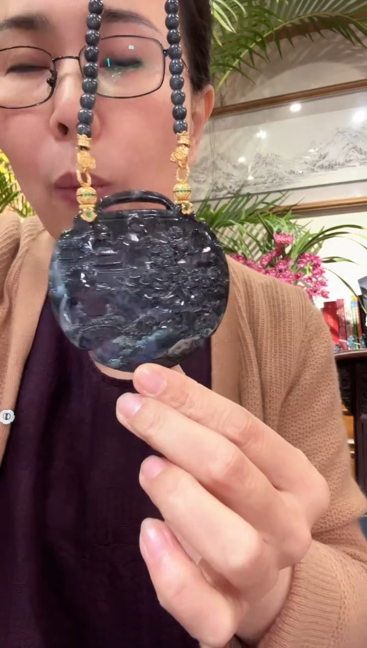 【闪购商品】翡翠颈饰未镶嵌国风