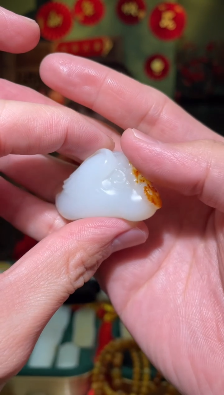 【闪购商品】和田玉吊坠(不含链)未镶嵌鹅如意33g