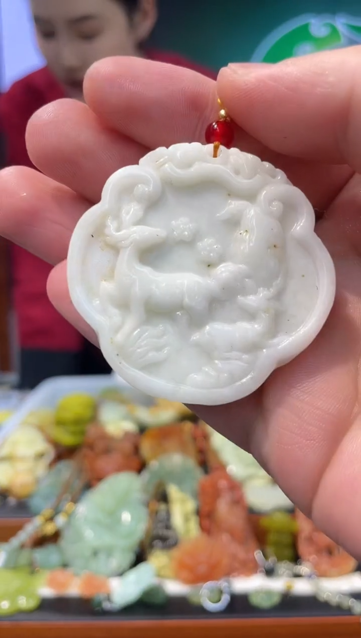 【闪购商品】岫玉吊坠未镶嵌·