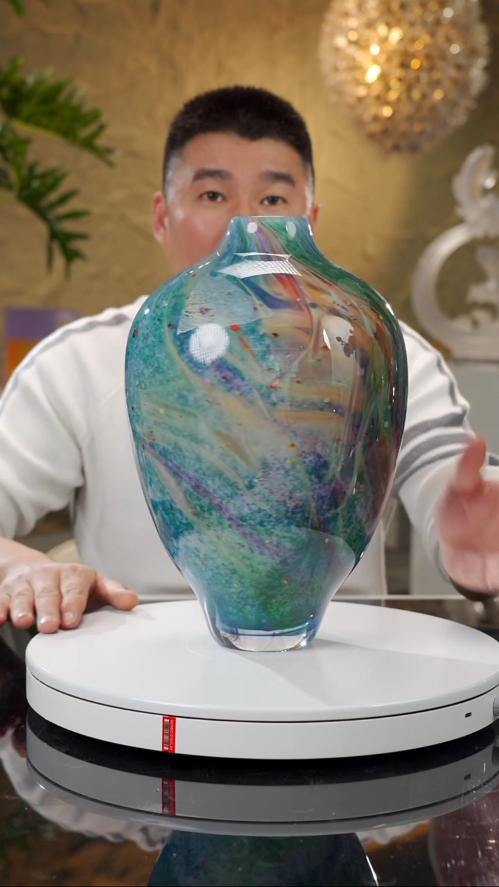 【闪购商品】瓷片设计款花瓶摆件