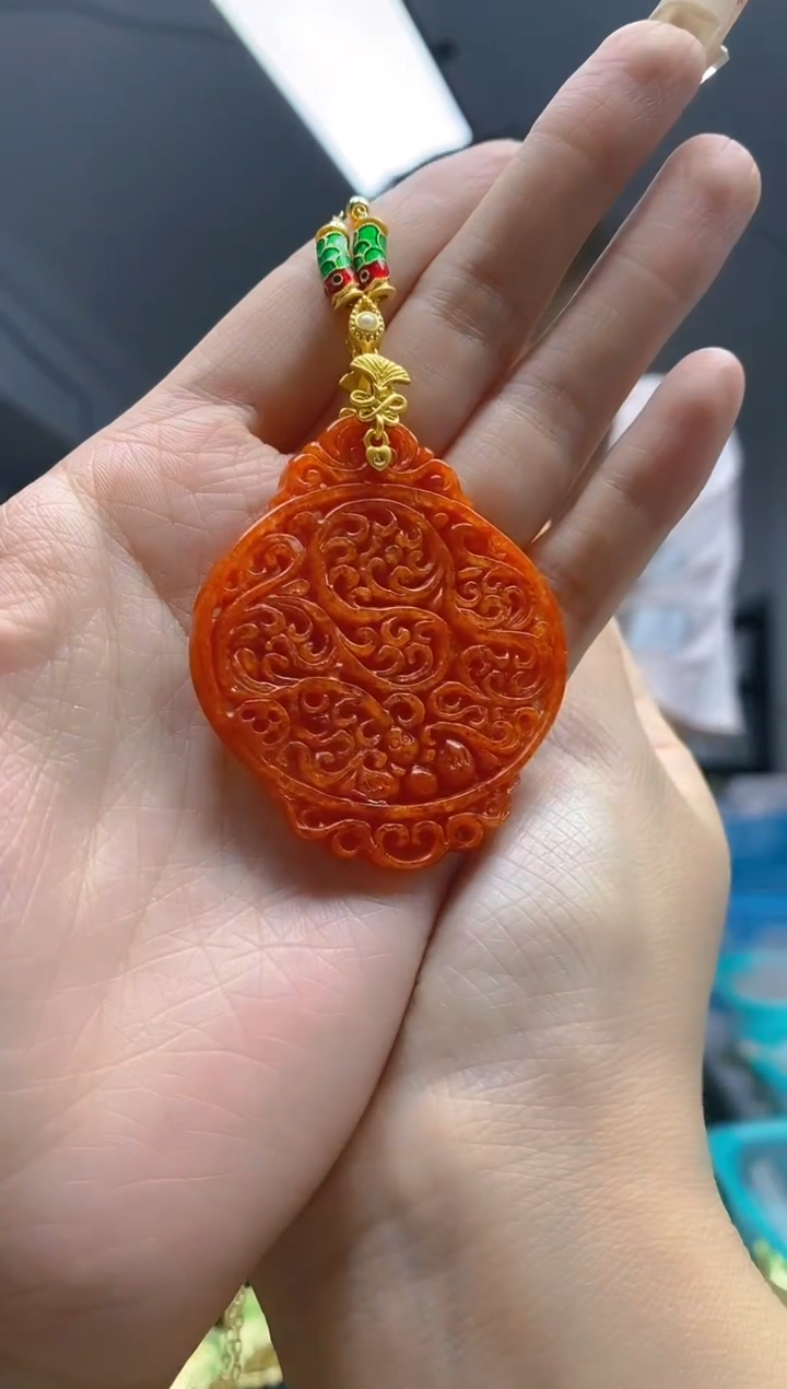 【闪购商品】翡翠耳饰合金255翡翠锁骨链