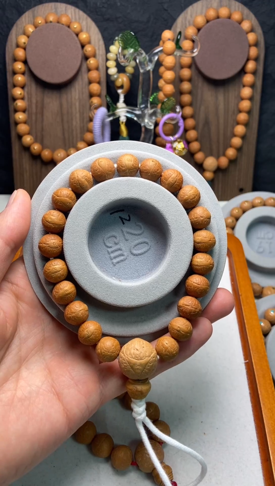 手串凤眼菩提12素串