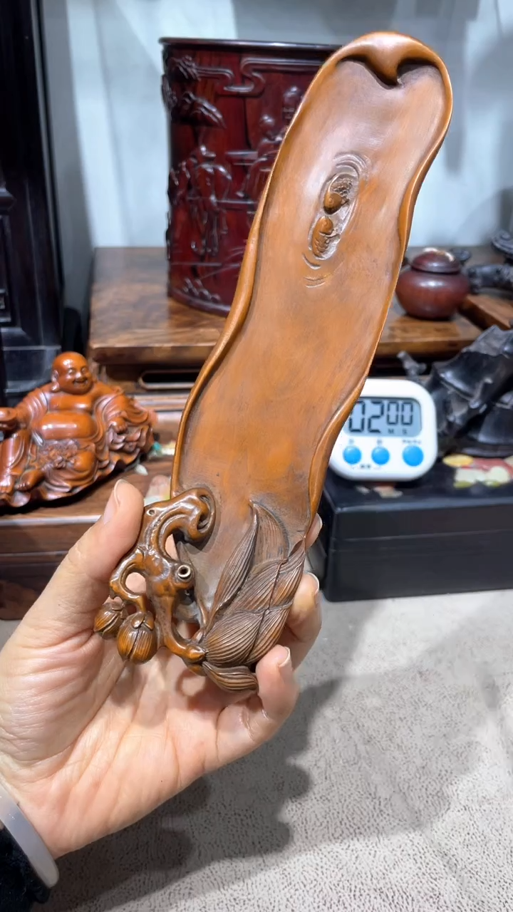 奇**人徽韵淘木文房雅玩