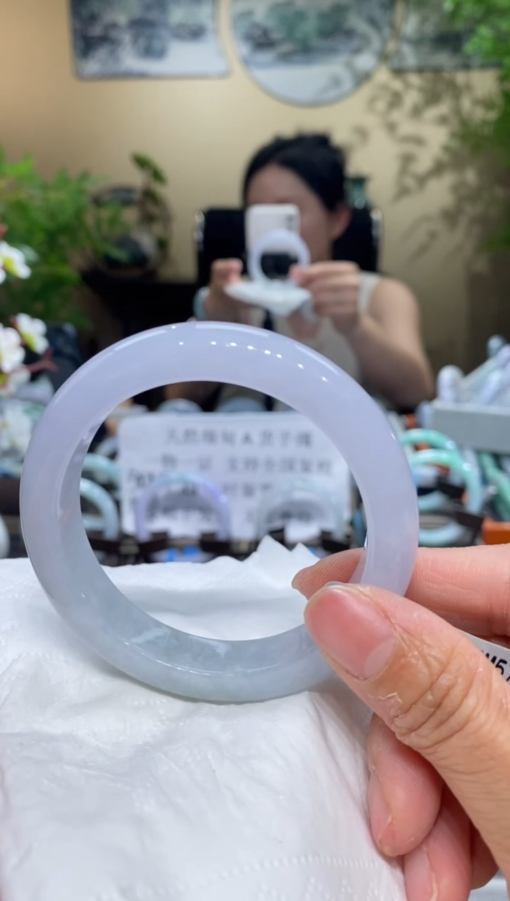 翡翠手镯未镶嵌翡翠56-57