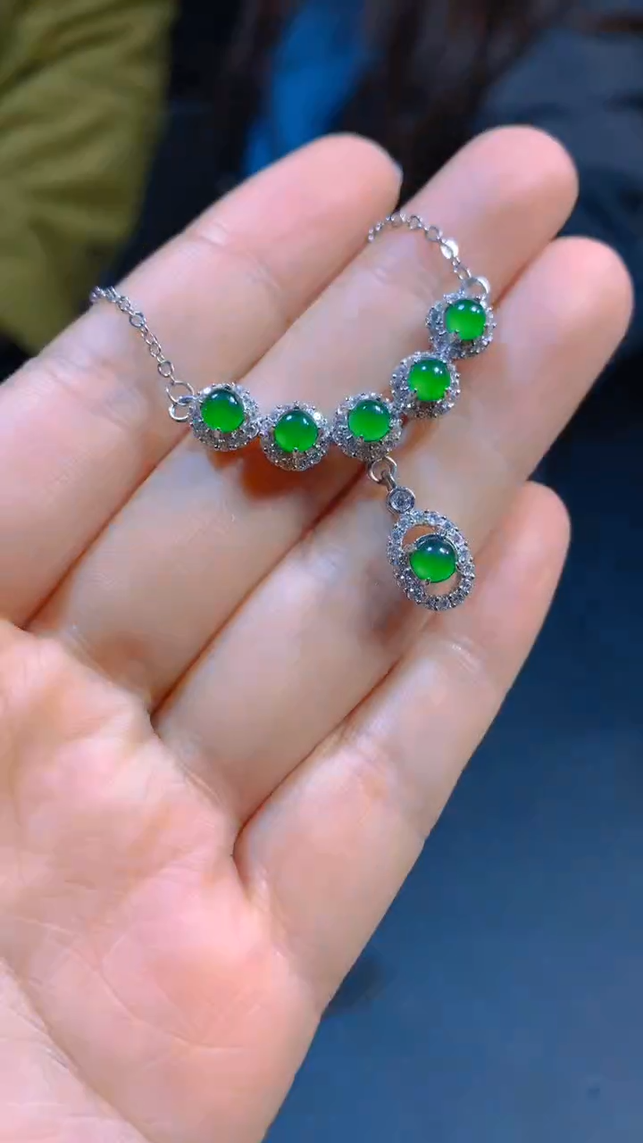 【闪购商品】翡翠项链未镶嵌0900737240多样性发一