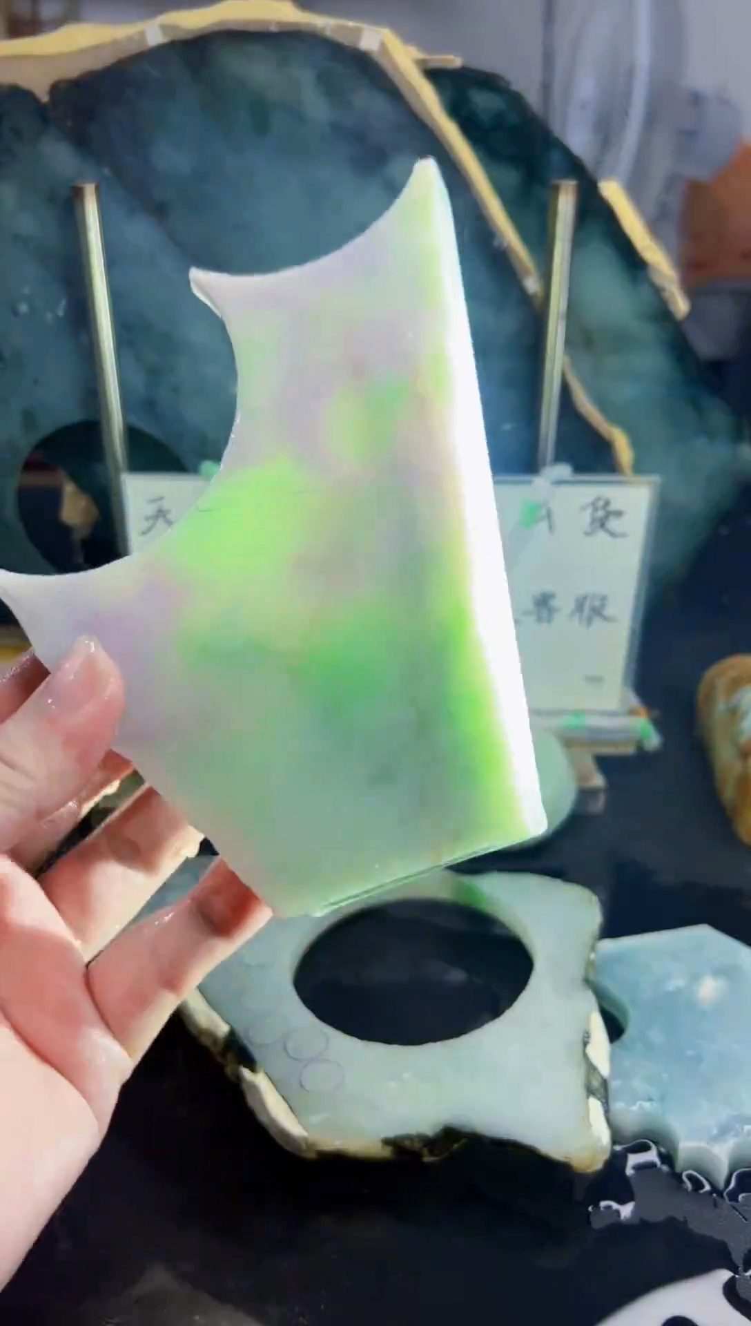 未镶嵌挂件翡翠天然缅甸翡翠A货