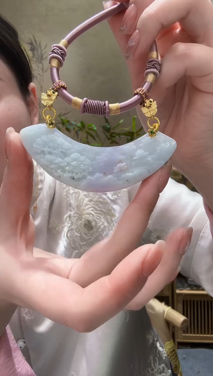 【闪购商品】翡翠颈饰未镶嵌吊坠