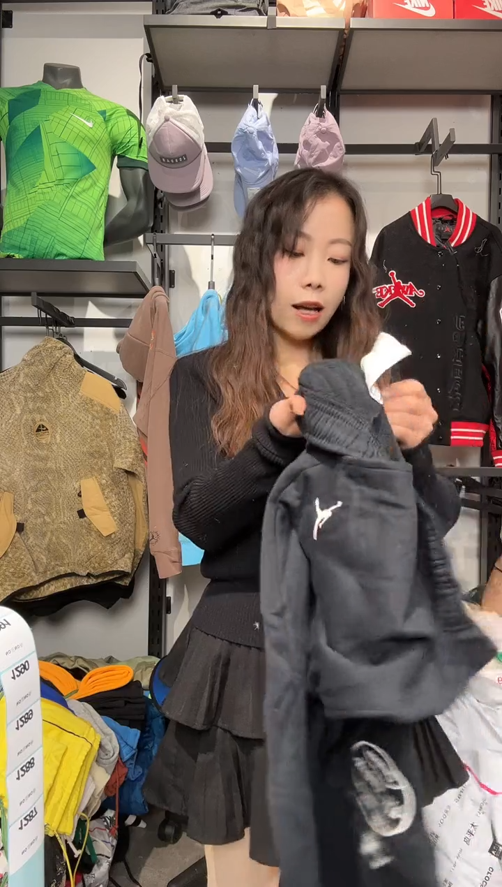 1287闪购编码Nike/Jordan运动卫衣裤以直播间过款为准尺码.XL