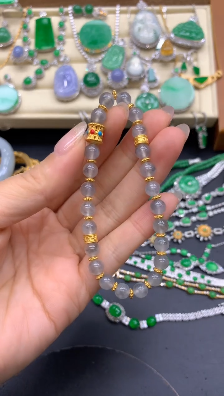 【闪购商品】翡翠手串未镶嵌523-中国好珍宝