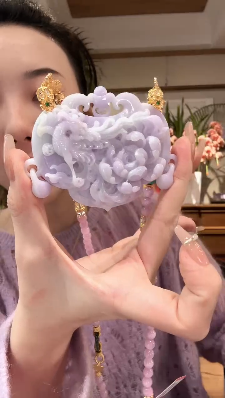 【闪购商品】翡翠颈饰未镶嵌国风