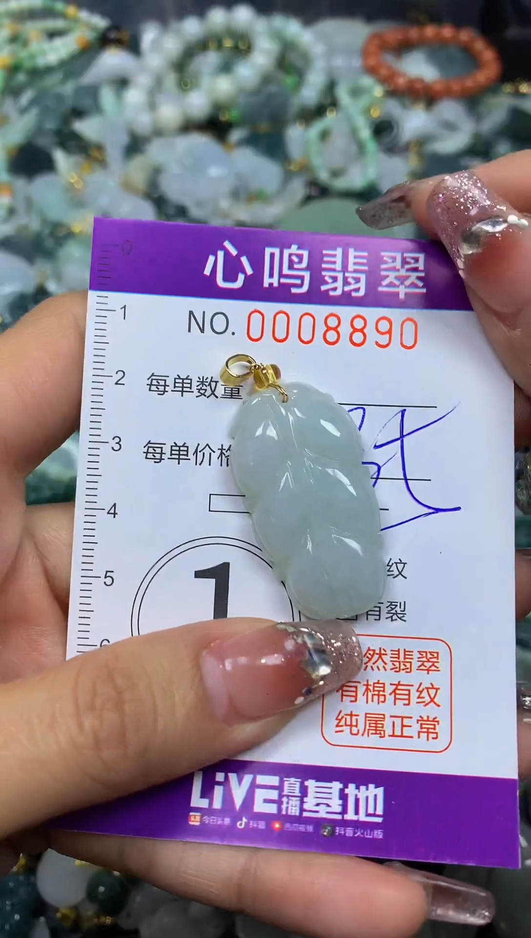 【闪购商品】翡翠颈饰未镶嵌闪购008890