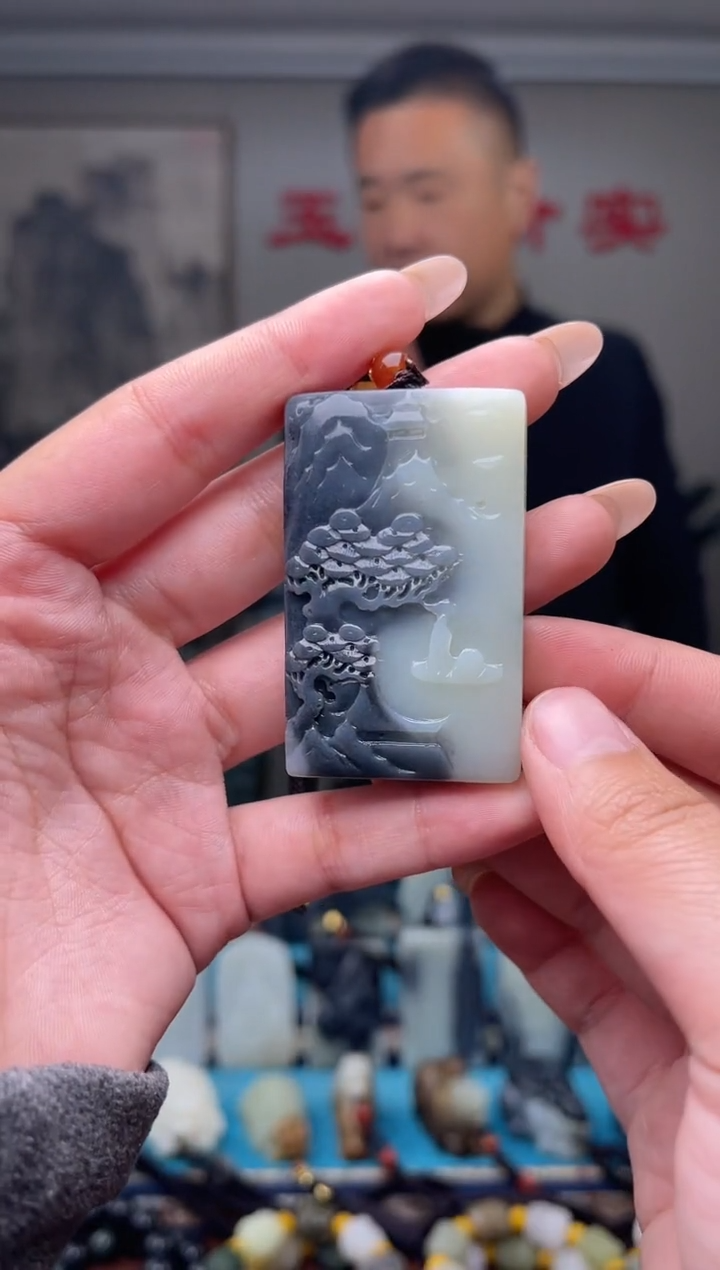 未镶嵌和田玉挂件1