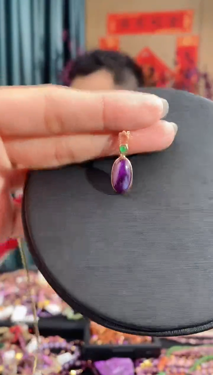 【闪购商品】苏纪石（舒俱来）吊坠(不含链)银S925镶嵌667