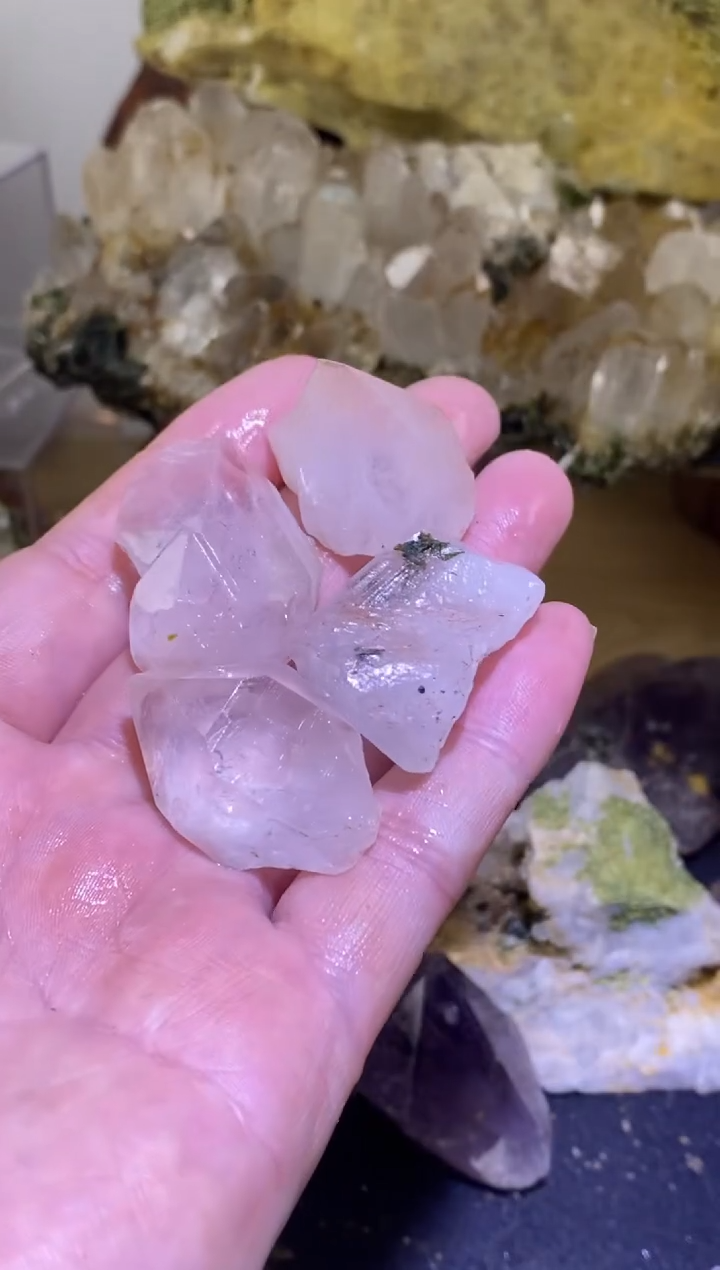 未镶嵌珠宝半成品水晶81号4颗