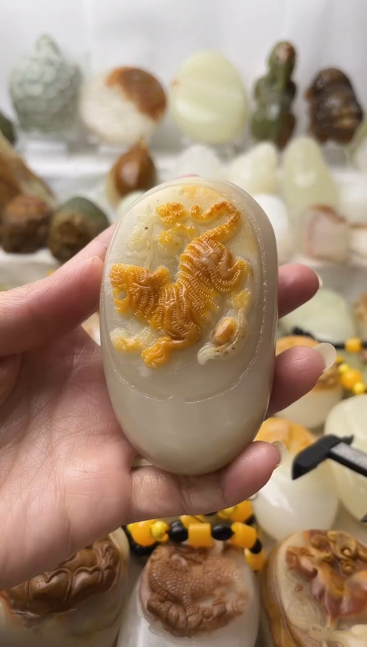 石材古青石棉纹正常不退换虎