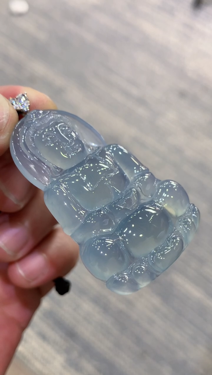 颈饰未镶嵌翡翠天然A货翡翠