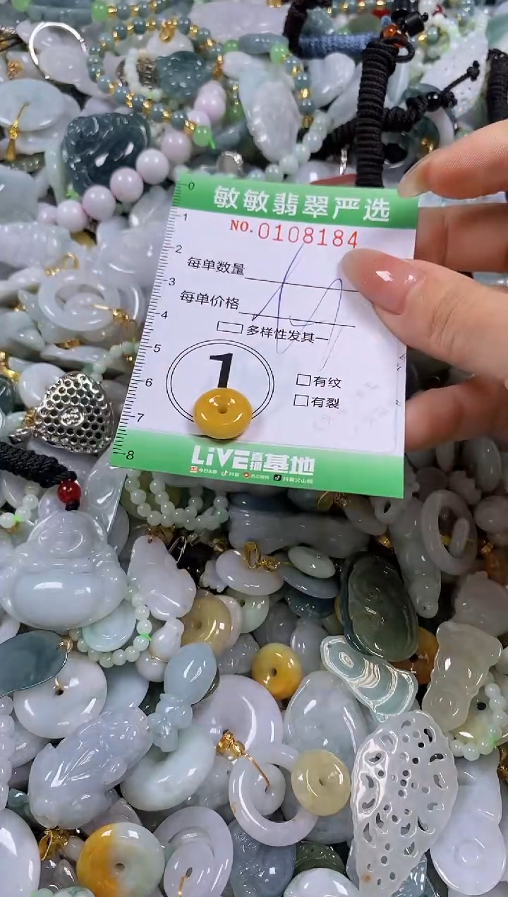 【闪购商品】翡翠颈饰未镶嵌闪购0108184