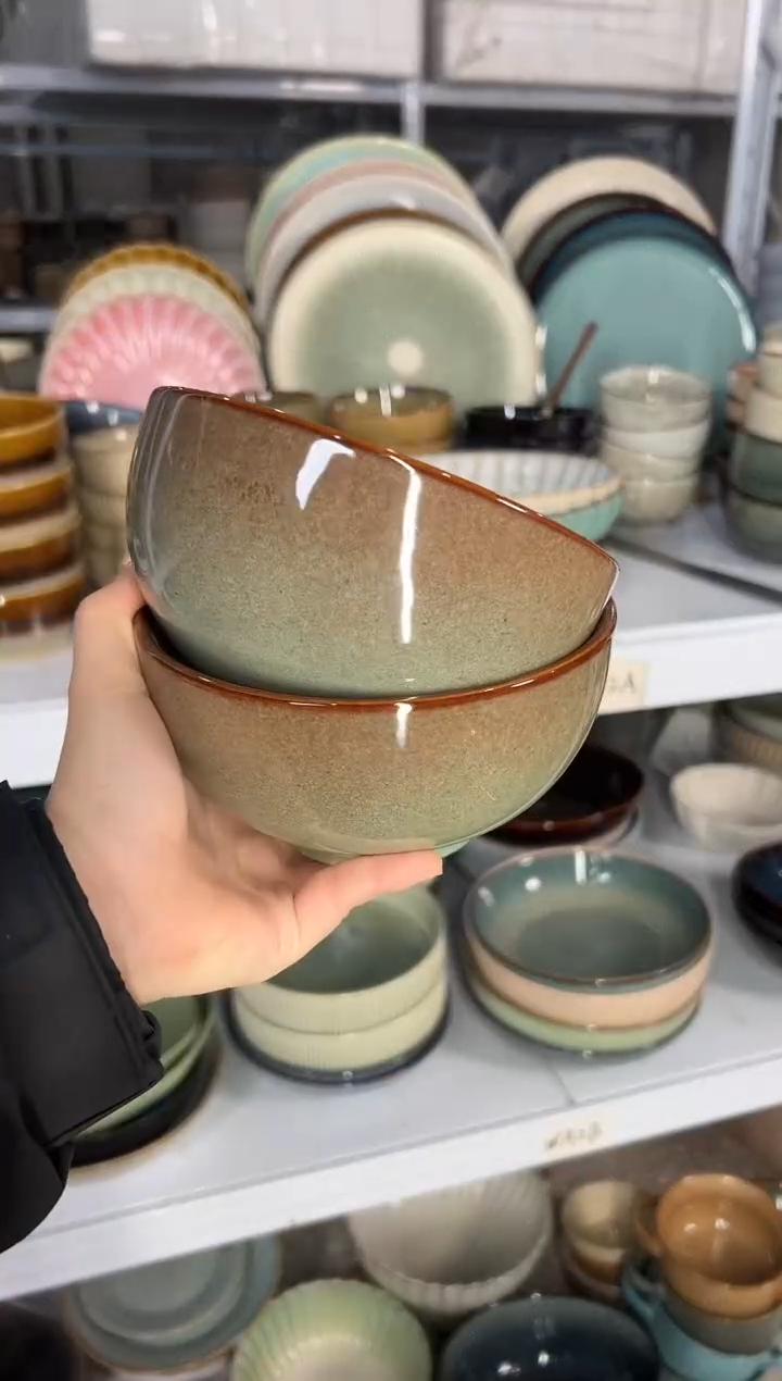 陶瓷外贸尾货瑕疵满20包邮重瑕特价孤品清仓X2米饭碗