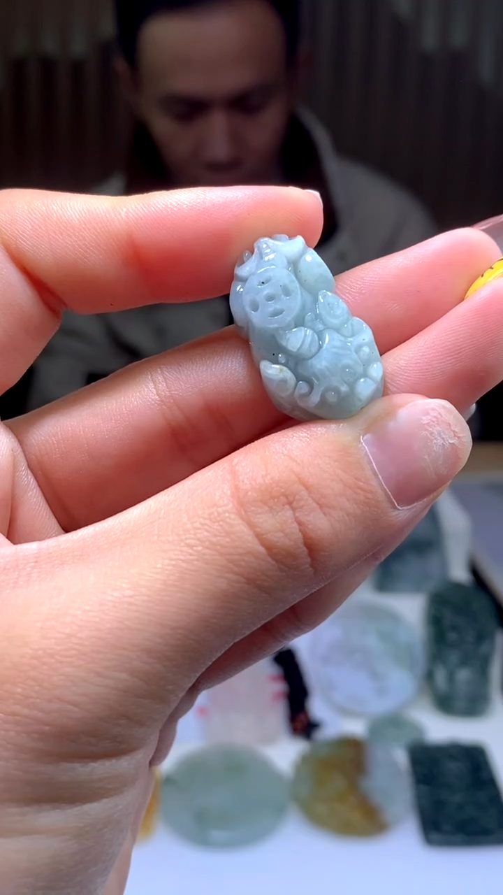 【闪购商品】翡翠颈饰未镶嵌多样性发其一