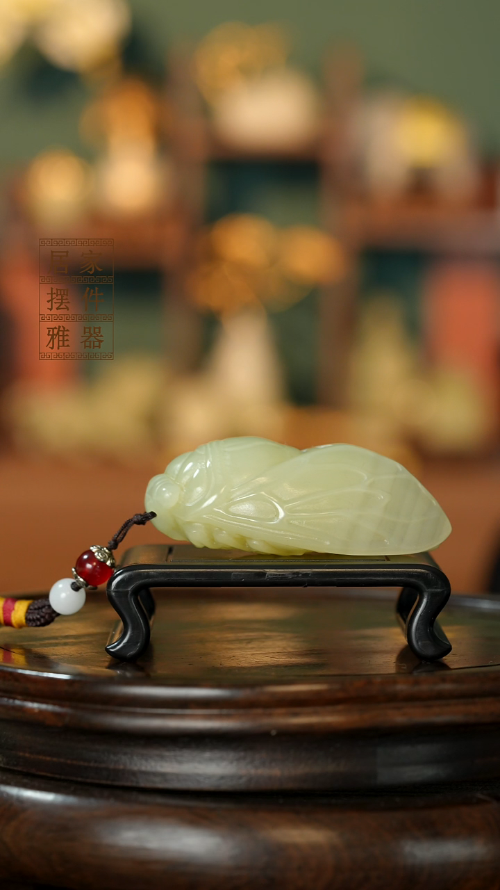 玉《一鸣惊人》摆件