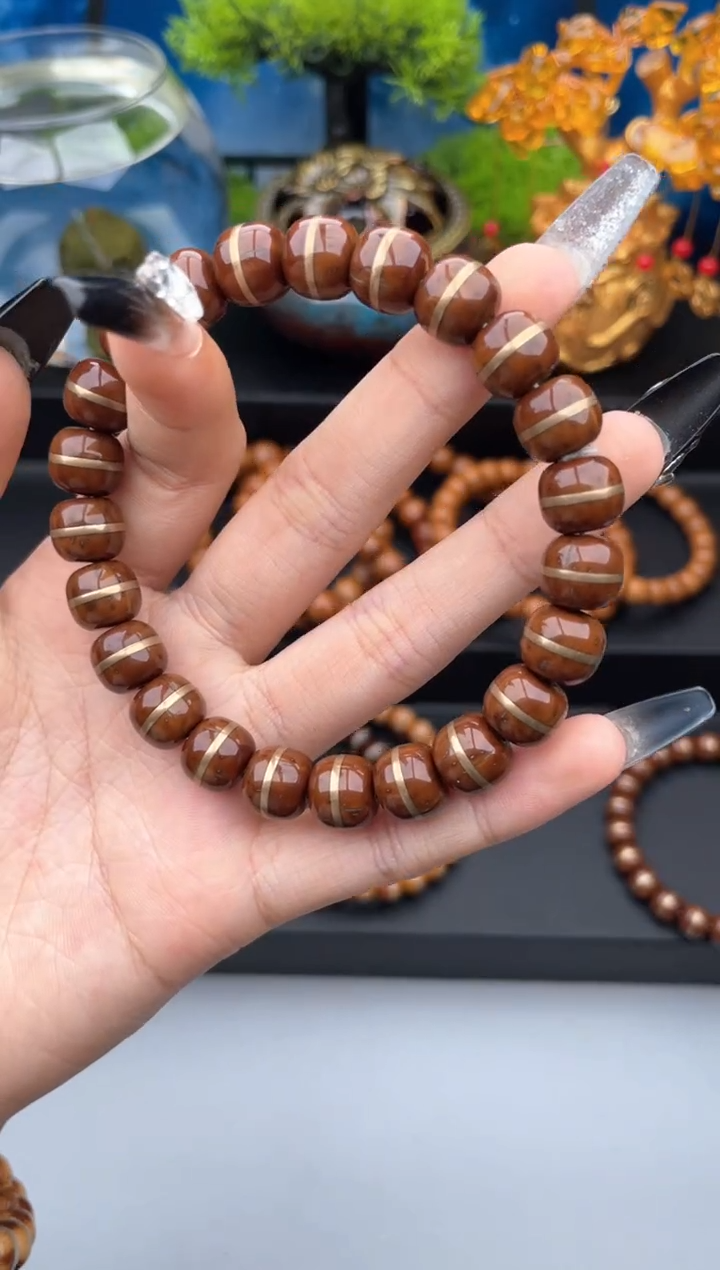 紫金鼠手串紫金鼠一线天二代21号