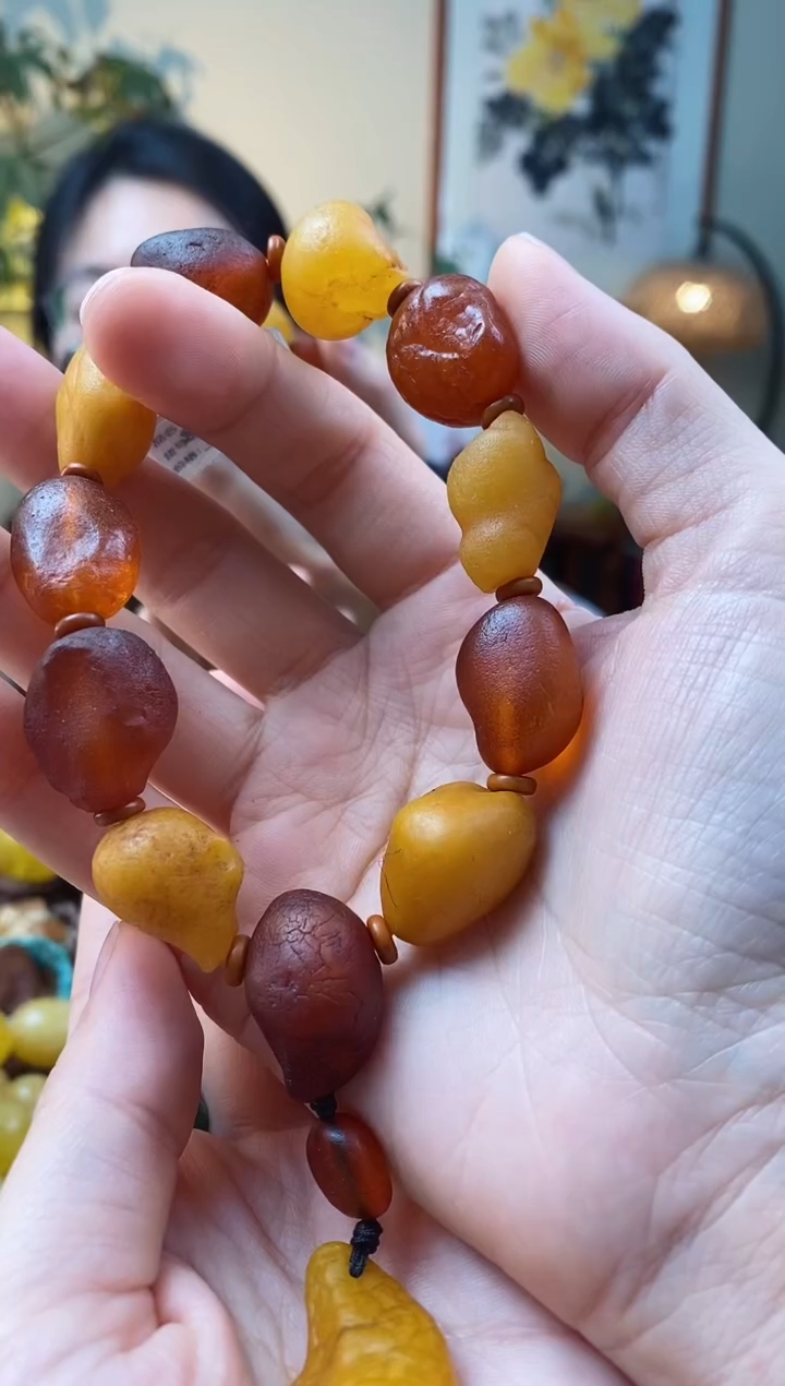 【闪购商品】琥珀手链未镶嵌手串