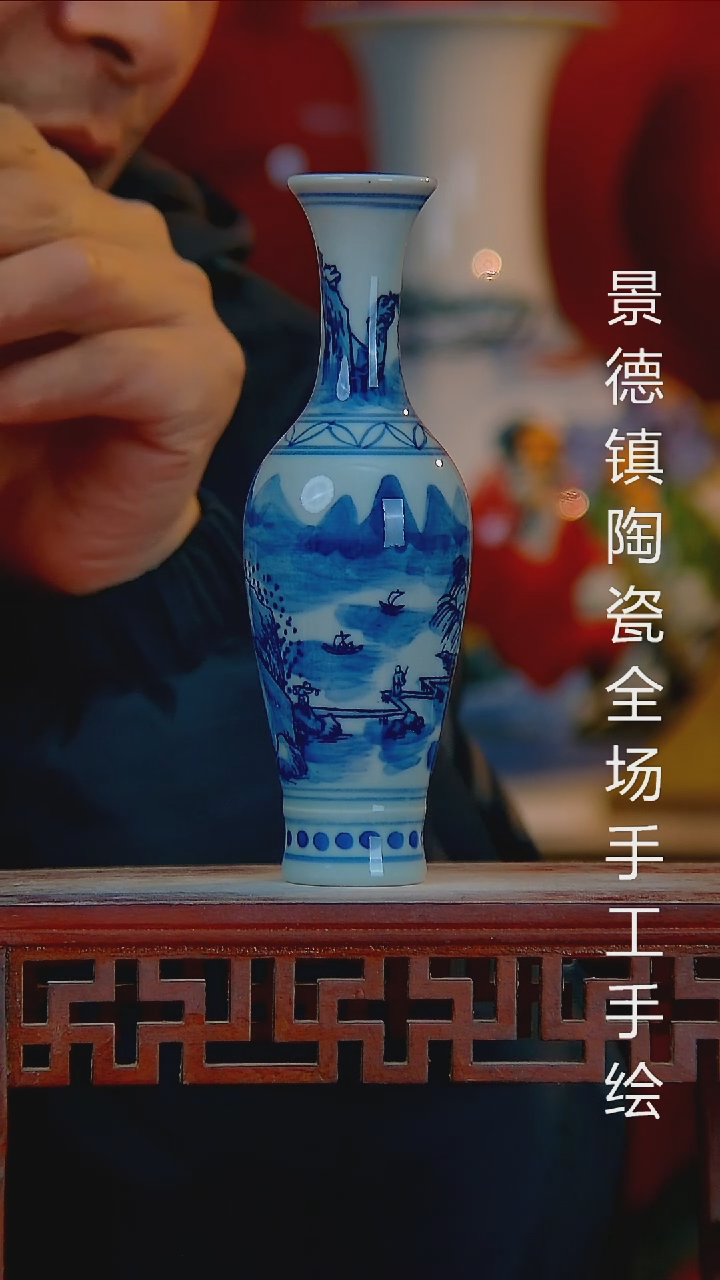 摆件陶瓷景德镇陶瓷 全场手工手绘