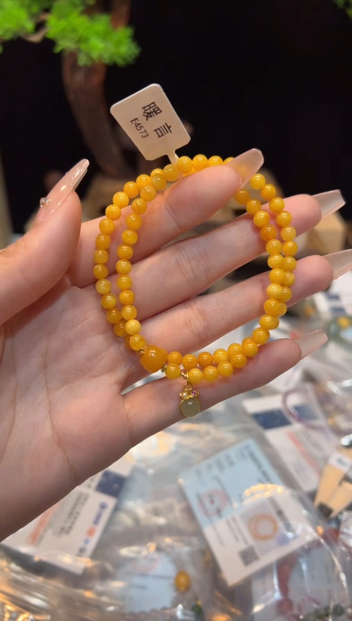 【闪购商品】琥珀手饰未镶嵌手饰@@E4573