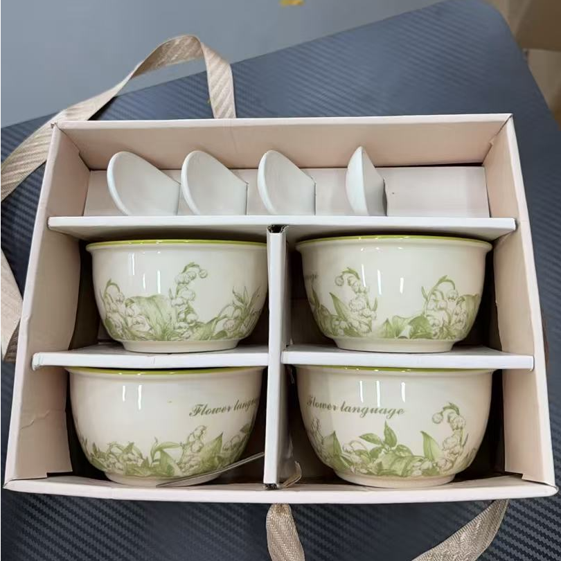 碗筷组合套装饭碗定制高档礼品碗礼盒装