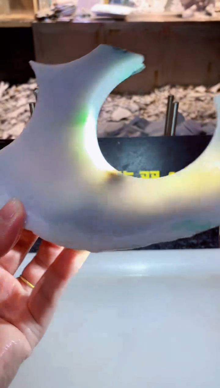 未镶嵌挂件翡翠0朱0翡翠珠宝555