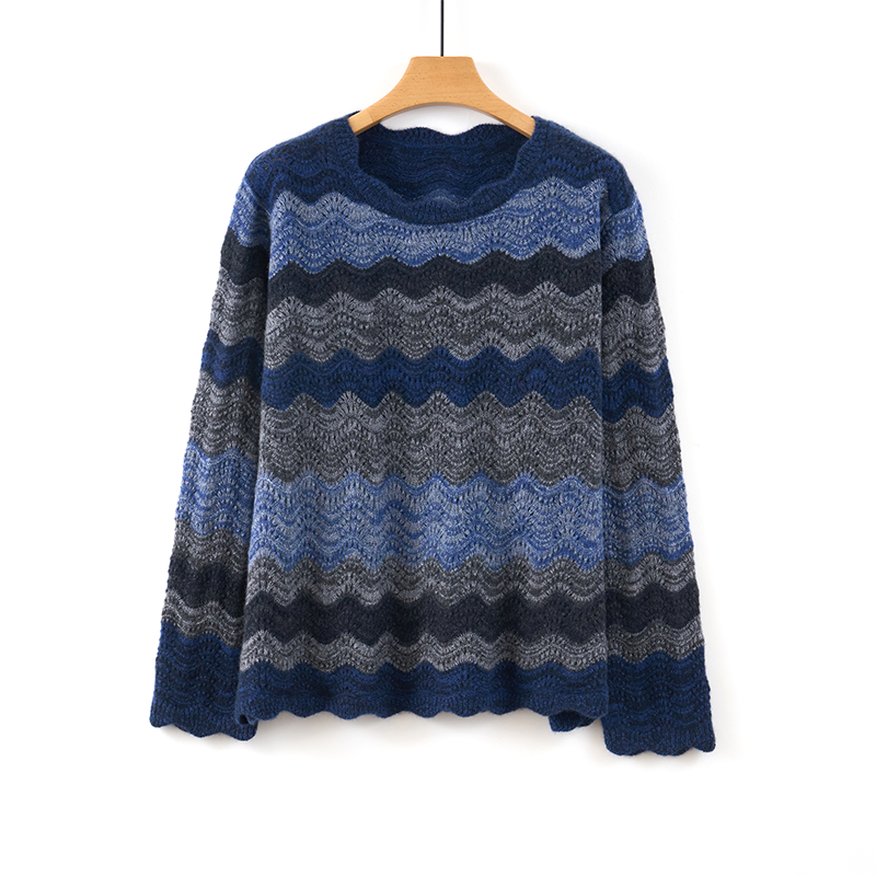 东达蒙古王【100山羊绒】2025新款百搭宽松女纯羊绒衫-DMW5668T