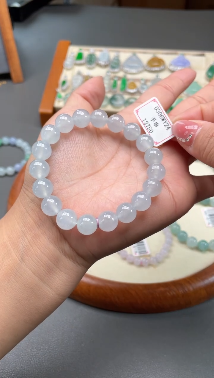 【闪购商品】翡翠手串未镶嵌0306WY24
