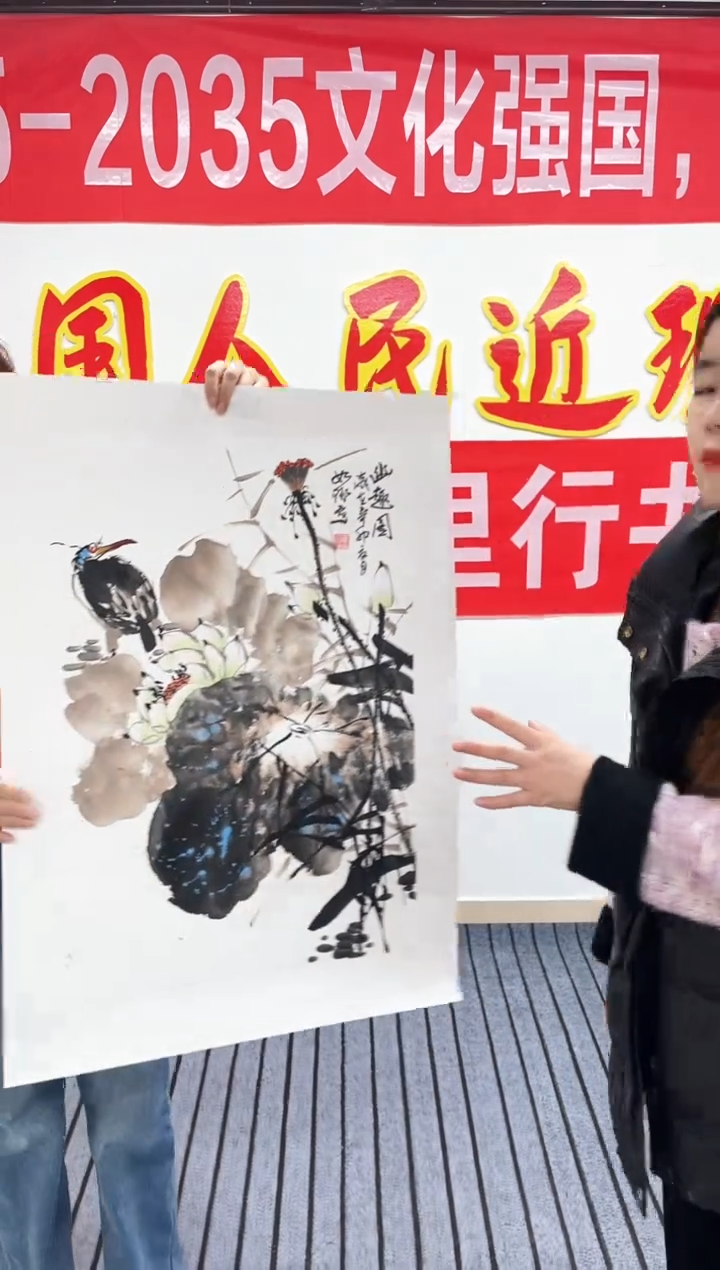 精品国画花鸟作品