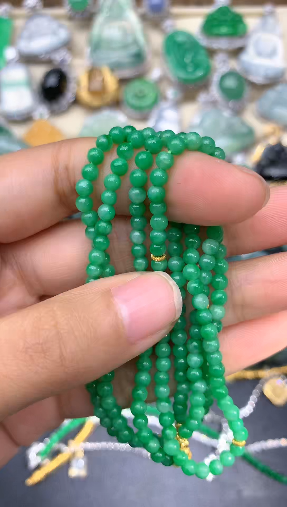 【闪购商品】翡翠手串未镶嵌328-中国好珍宝