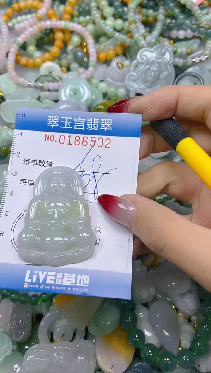 翡翠未镶嵌颈饰闪购0186502