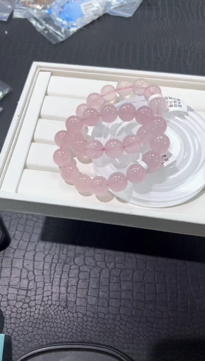 水晶手串未镶嵌40q多样性发其一【1条】默认微瑕