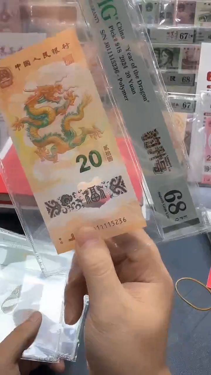 塑料24年龙钞豹升号J011115236-PMG68
