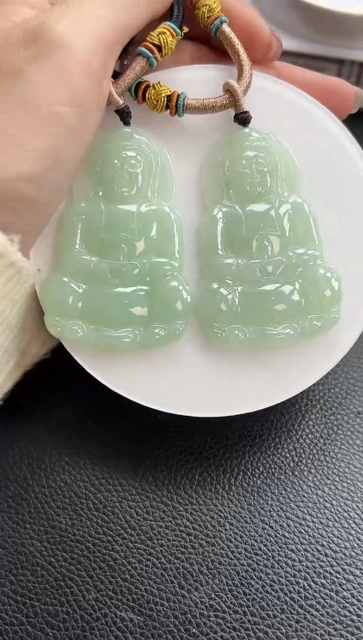 【闪购商品】翡翠颈饰未镶嵌YM795-1观音多样性发一