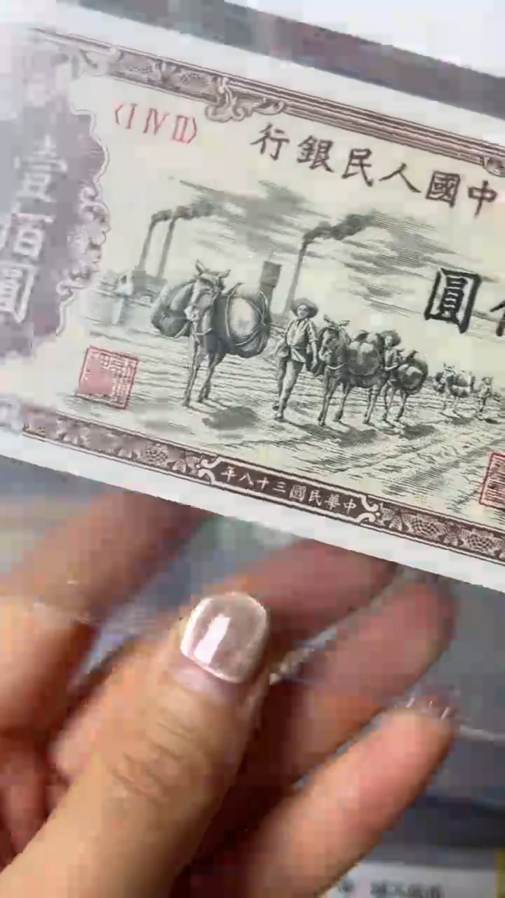 【闪购商品】第一套人民币 驮运