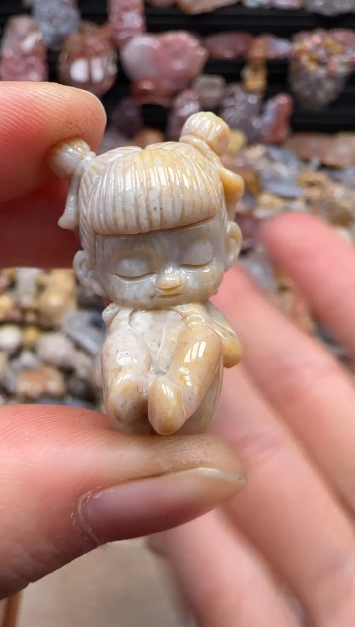 【闪购商品】硅化珊瑚（珊瑚玉）颈饰未镶嵌713