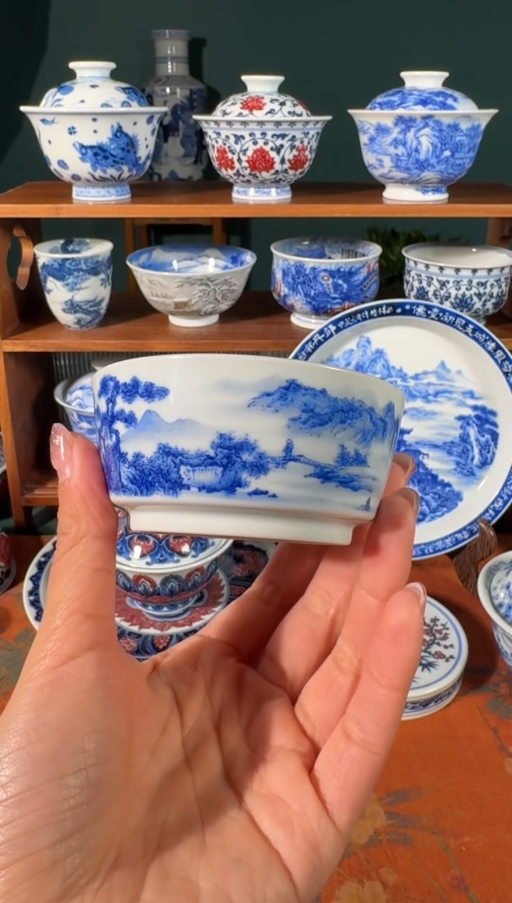 【闪购商品】杯云山片玉西湖映月杯