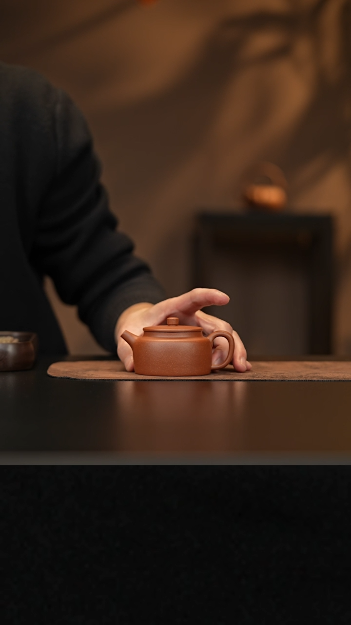 【闪购商品】紫砂茶壶允禾斋wzht 红降坡 桑扁