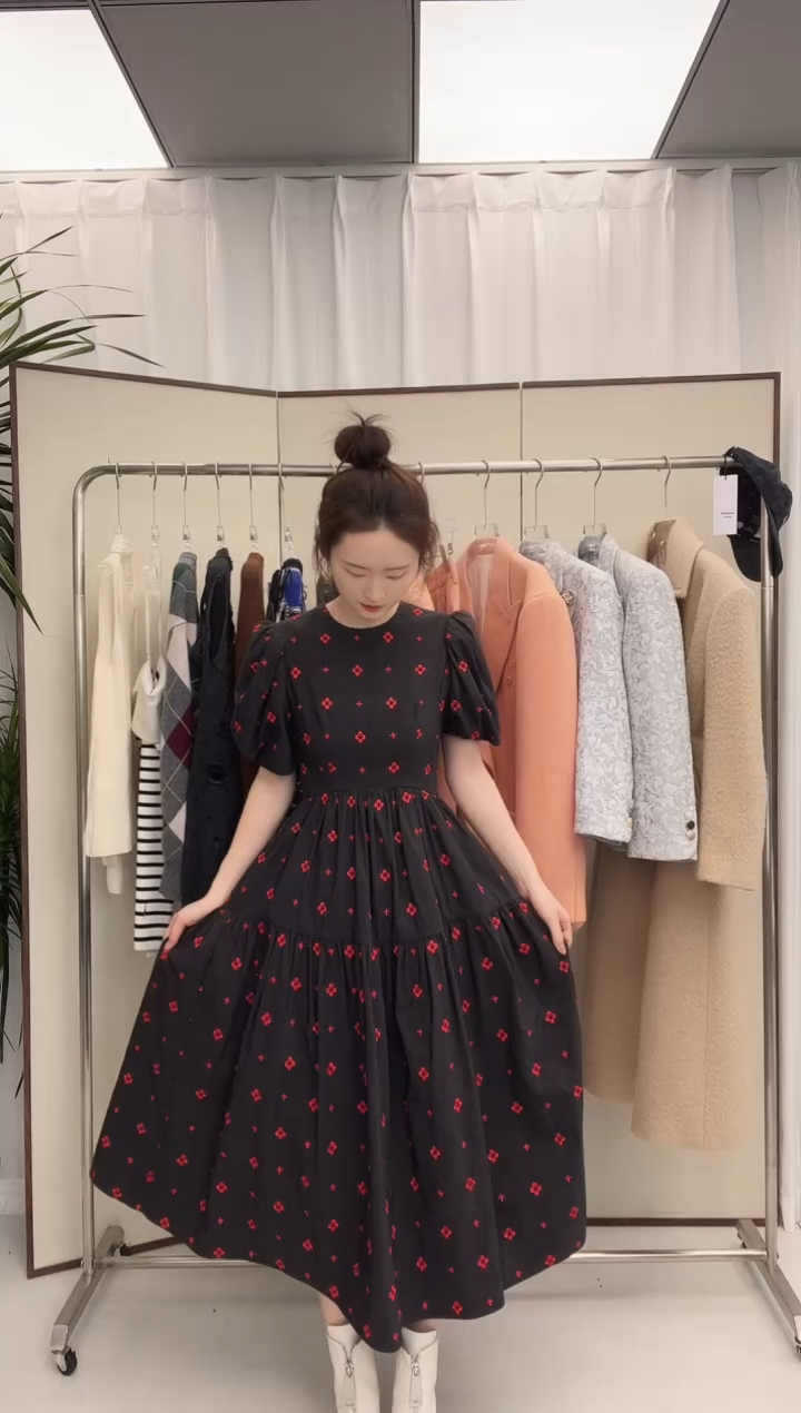 MINGMA 公主风连衣裙XS码和S码 福福2折已开价  