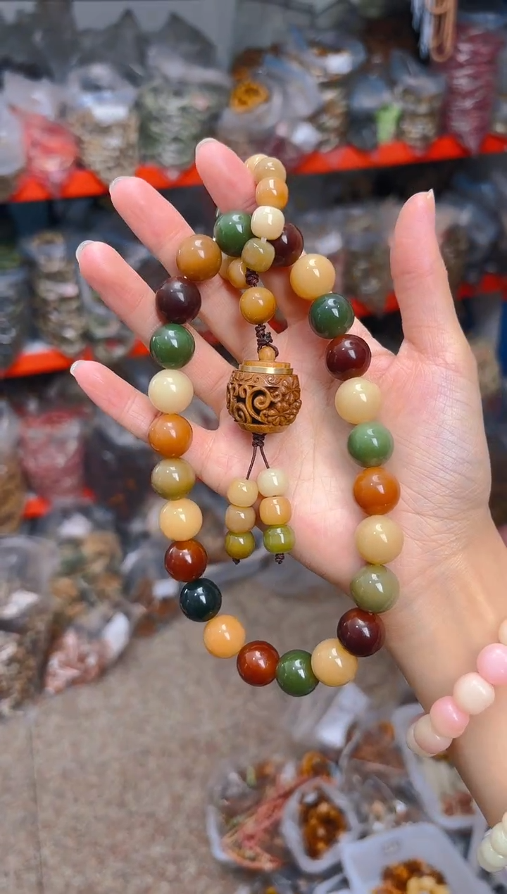 吊坠菩提根/象牙果大卡多宝香炉手持 车挂